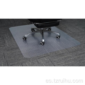 Estera de piso de silla de policarbonato de plástico de oficina claro